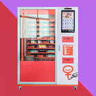 hot food Kiosk Vending Machine With Inbuilt Microwave 60-200 servings