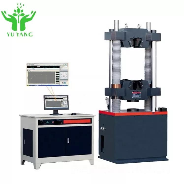 Hot Selling Rebar Universal Testing 100kn Electro-Hydraulic Tensile Test Machine Servo Hydraulic Tensile Test Machine