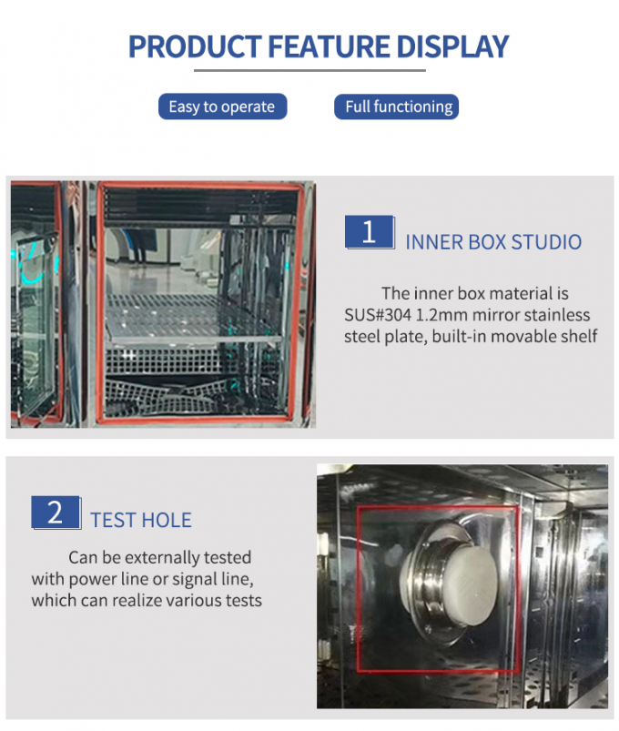 1000l Lab Environmental Programmable Constant Temperature Humidity ...