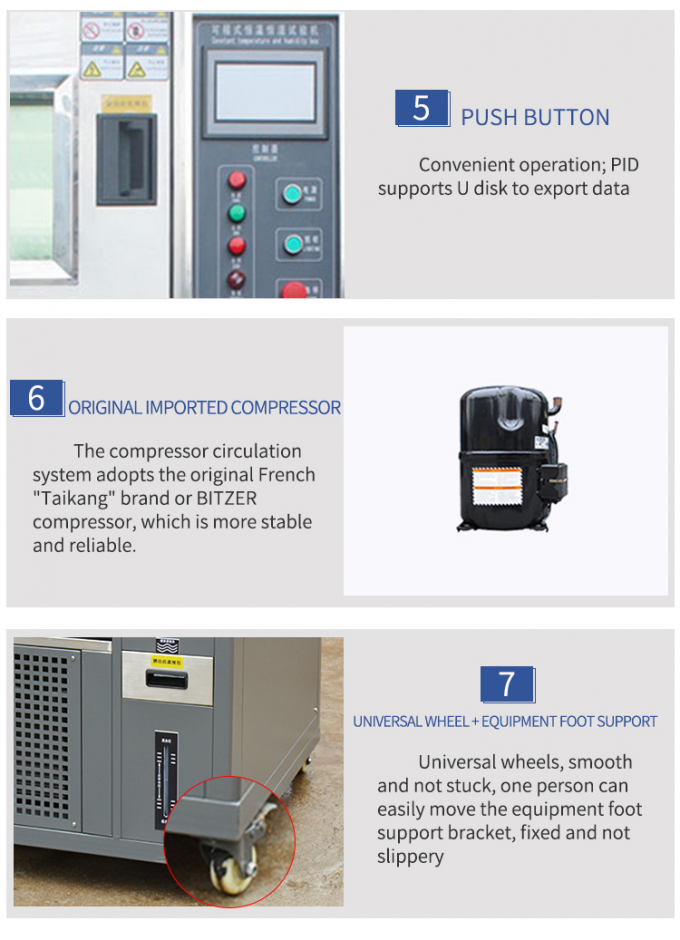1000l Lab Environmental Programmable Constant Temperature Humidity ...