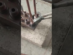 Portable Copper Pipe Welding Machine , 25KW 50A Induction Heating Machine