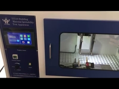 Building Material Ignitability Test Machine with Single Flame Source ISO 11925-2