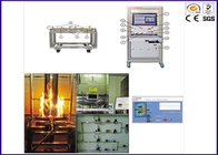 220V 50HZ Vertical Flammability Tester , Flame Test Equipment For Bunched Cable / Wire