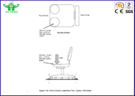 30~65cm Furniture Office Chair Front Edge Static Load Testing Machine BIFMA X5.1