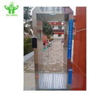 Indoor Hand Disinfection Tunnel Gate For Body Temperature Detection And Alarm System