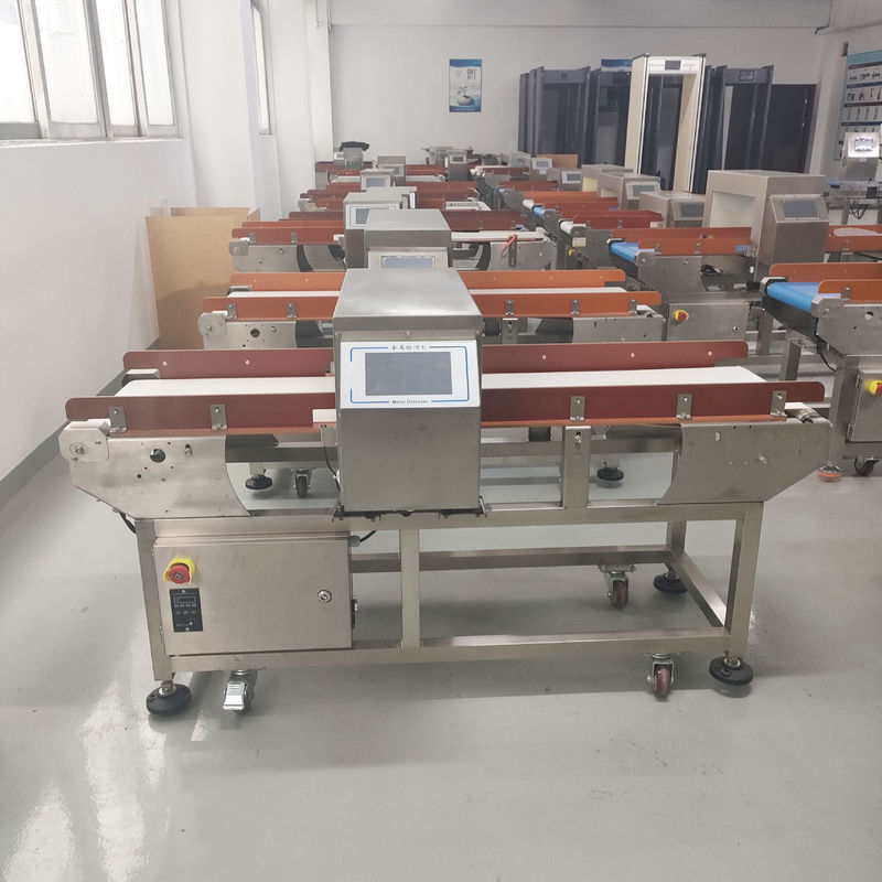 High Sensitivity Industrial Metal Detectors For Aluminum Foil Packaging