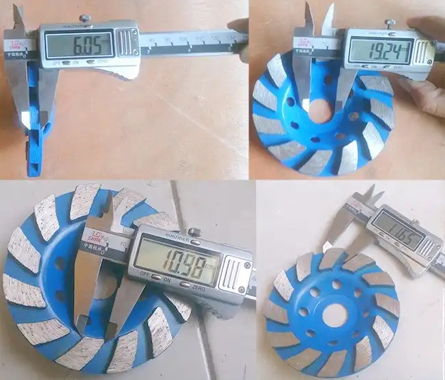 High Performance Concrete Floor Grinder machine 220V 320 Rpm With 3 Grinding Plates