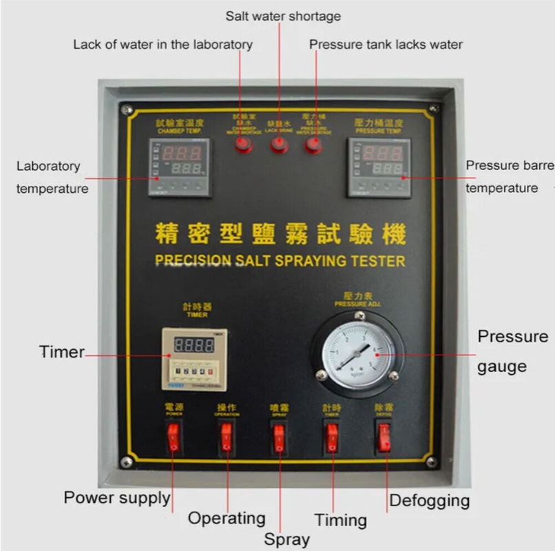 OBM 1440L Salt Spray Corrosion Test Machine Salt Fog Test Chamber Salt Spray Corrosion Cabinet