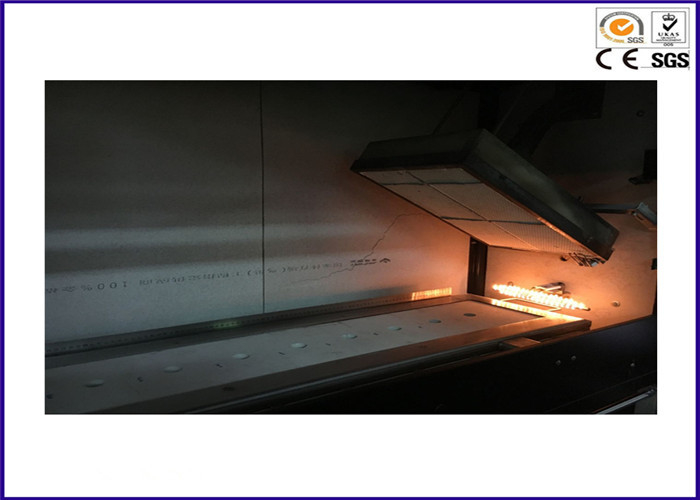 Flooring Radiant Heat Flux Fire Testing Equipment For Textile Carpets ASTM E648