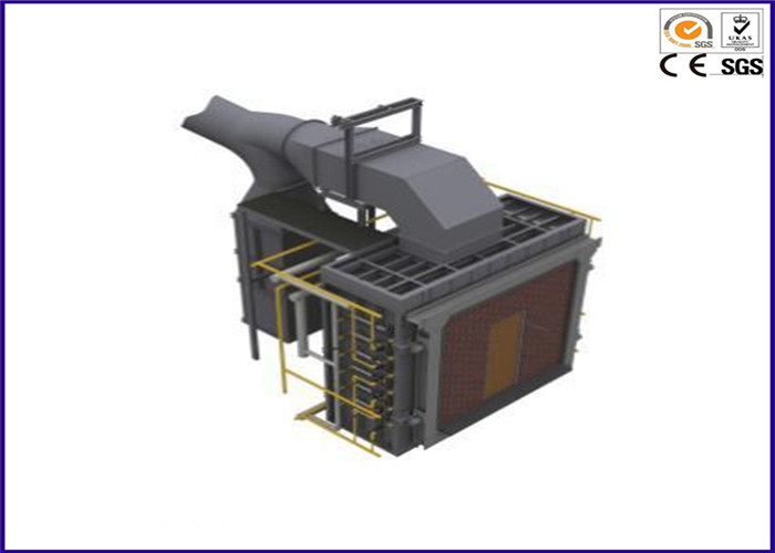 Large Scale Vertical Fire Resistance Test Furnace For Construction Products