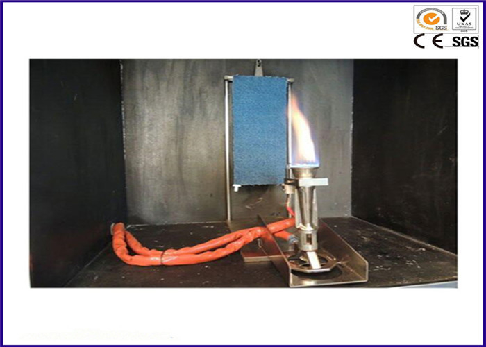 NFPA 701 Test Method 1 Vertical Flammability Tester For Single / Multi Layer Fabrics