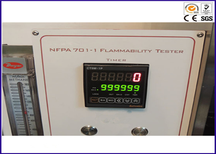 Laboratory Fire Testing Equipment For Fabrics NFPA 701 Test Method 1
