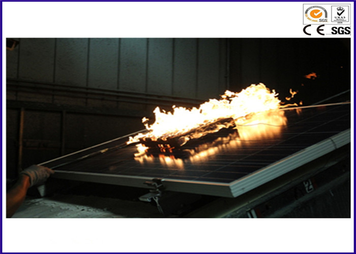 Durable Fire Testing Equipment UL 790 Burning Brand Tester For Solar Cell Spread