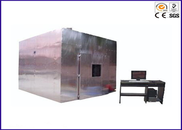 Horizontal Wire Testing Equipment Burning Smoke Density Tester BS 6853 IEC 61034