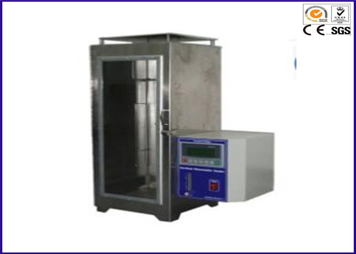 Textile Fabrics Vertical Flammability Tester CFR 1615/1616 For Knitted Fabric