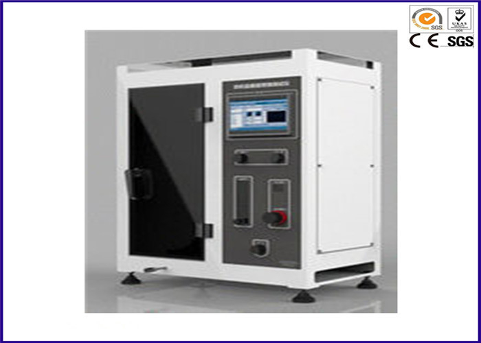 Stainless Steel Flame Test Equipment , Textile Testing Equipment With PLC Control