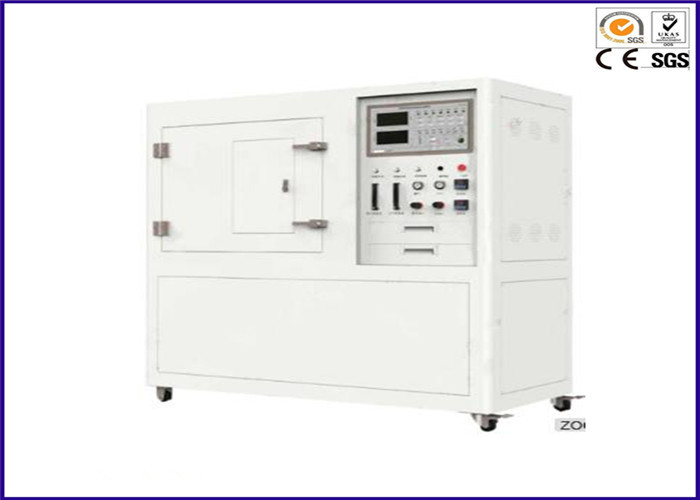 4KW Plastic Smoke Density Chamber , Secure Operation Lab Testing Machine For Cable