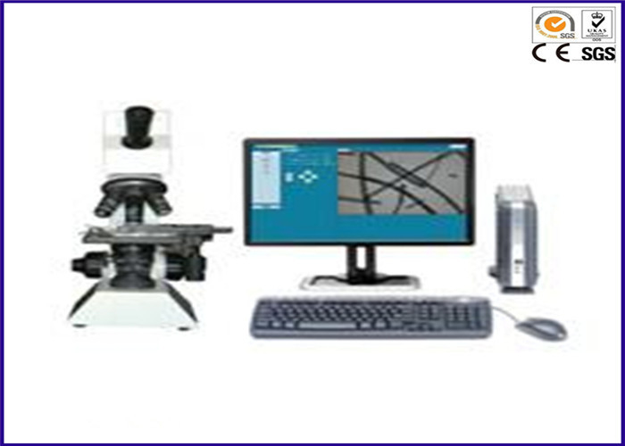 1~2000µm Fiber Fineness Composition Analyser Textile Testing Equipment for Fiber Diameter