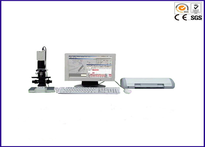 1~2000µm Fiber Fineness Composition Analyser Textile Testing Equipment for Fiber Diameter