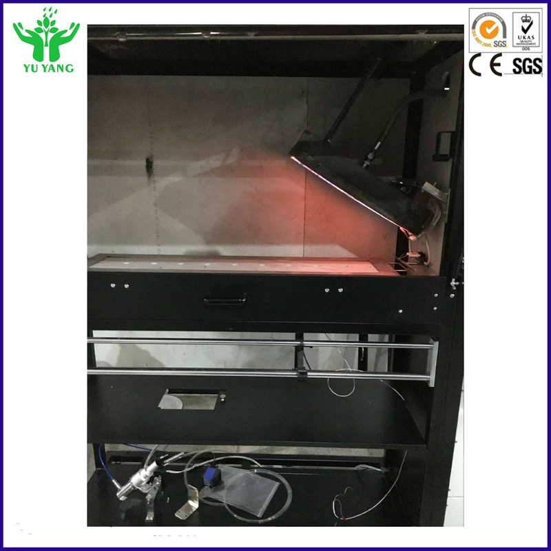 ISO 9239-1 ASTM E648 Fire Tester Critical Radiant Flux with a Radiant Heat Energy Source