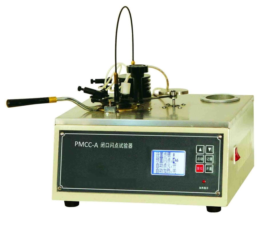PMCC Flash Point Oil Analysis Equipment Semi - Automatic Pensky Martens Closed Cup
