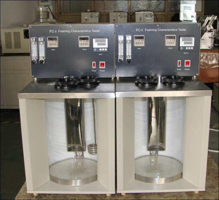 ASTM D892 Two Baths Foaming Characteristic Tester with Cooler for Oil Testing