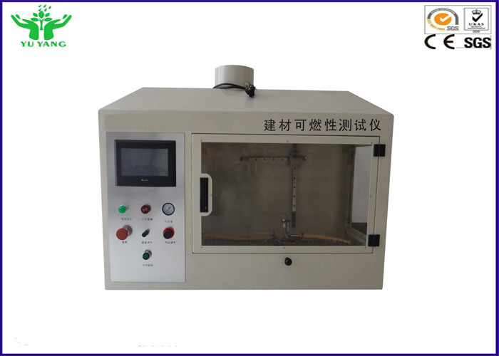 Single Flame Source Flammability Test Apparatus White Color Iso 11925-2 Standard