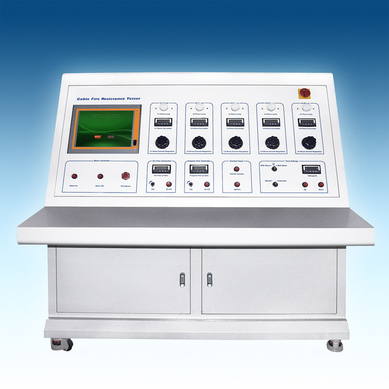 IEC60331 Wire Testing Equipment Cable Fire Resistance Test For Circuit Integrity Under Fire Conditions