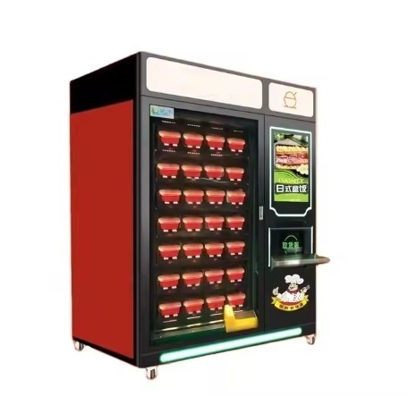 Smart Digital  Coffee Juice Ice Vending Machine With Frankincense Pizza Option Available For Sale