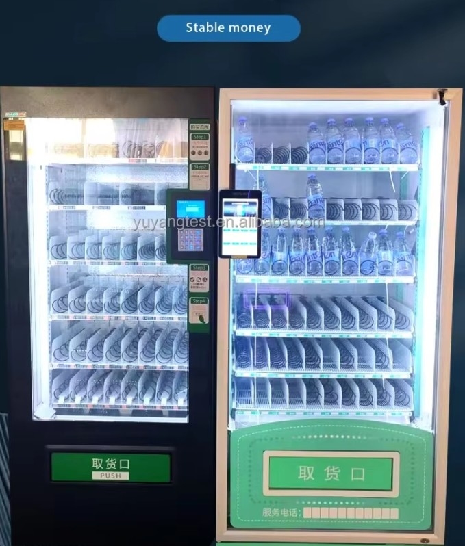 Full Automatic Vending Machine for Convenient Ice Cream Vending with Remote Control and Alert System