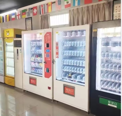 Automatic Vending Machine With Fast Heating And Large Capacity For Hot Food And Cold Meals