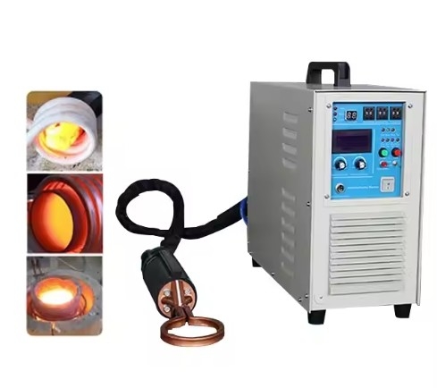 25KW Induction Heater For And Long-Lasting Connections Of Copper And Brass Tubes In Air Conditioner Manufacturing Plants