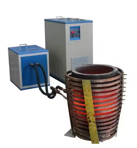 Copper Tube Caps High Frequency Heating Machine Flow Rate 7.5L Per Minute Pressure Range 0.06-0.12 Mpa