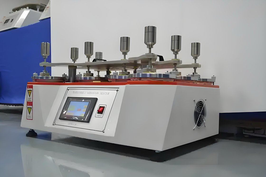 Tester for Textiles - Robust 4 - Station Setup Complying with ISO 12947 - 2 Standards