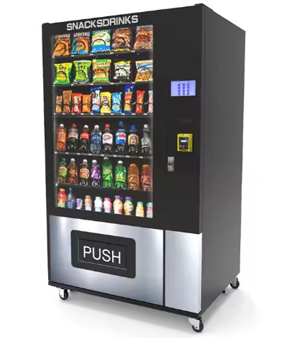 High-capacity All-in-one Vending Machine Sells 30+ Items Ideal for mall