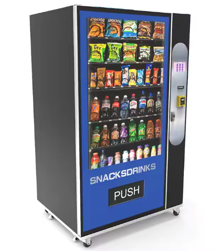 High-capacity All-in-one Vending Machine Sells 30+ Items Ideal for mall