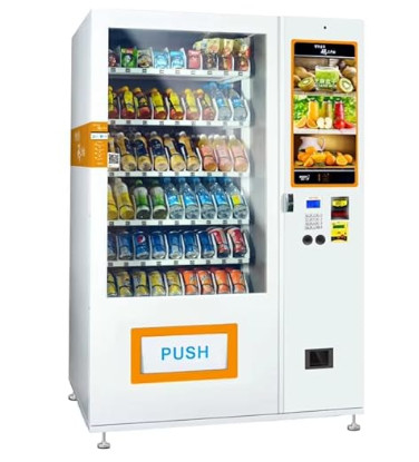 Compact Portable Vending Machine Easy Install Anywhere Suitable for Small Store