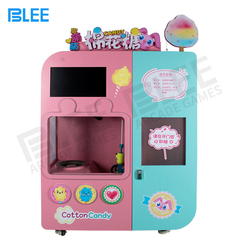 Unique Ultrasonic Sensing Chip Brand-new Automatic Floss Sugar Cotton Candy Commercial Machine