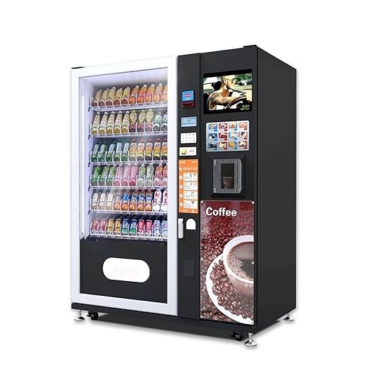 Combined Vending Solution Snacks Coffee Other Types of Food  Drink Products