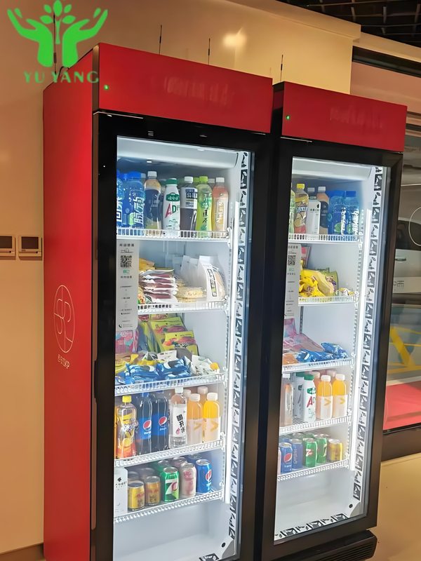 Quick - Service Vending Machine For Shopping Malls Presenting A Wide Range Of Sweet
