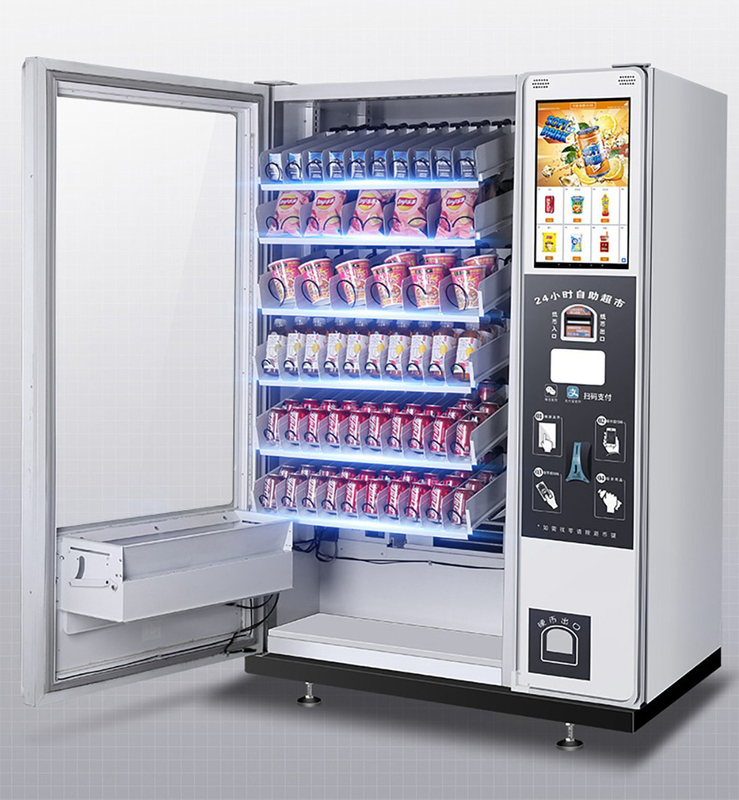 Vending Machine For Small Retail Stores Ideal For Selling Popular Snacks And Beverages