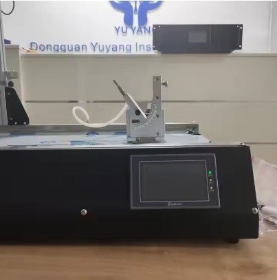 Flammability Testing Equipment For Textile And Toy Materials ISO 6941 ISO 6940 Fabric Flame Retardant Tester