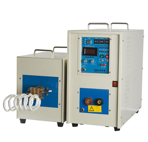 Ultra-High Frequency Induction Heating 25 kw LGBT Leaf Spring Induction Heating Machine For Forging