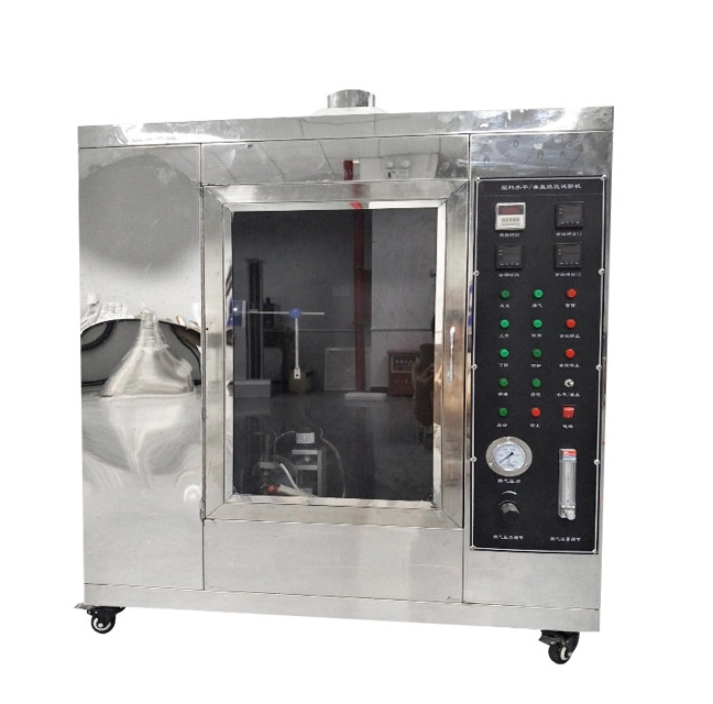 UL94 Flammability Testing Equipment Horizontal and Vertical Flame Chamber for Plastic Materials in Consumer Electric Devices