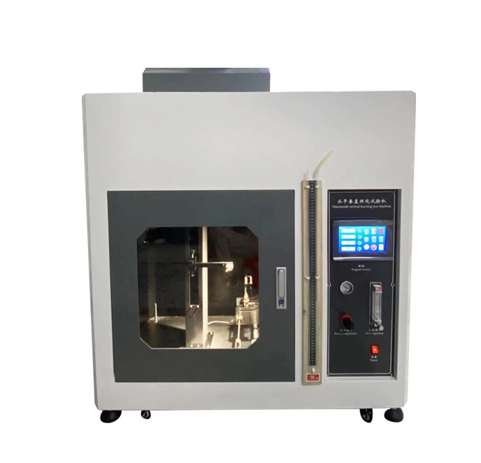 UL94 Flammability Testing Equipment Horizontal and Vertical Flame Chamber for Plastic Materials in Consumer Electric Devices