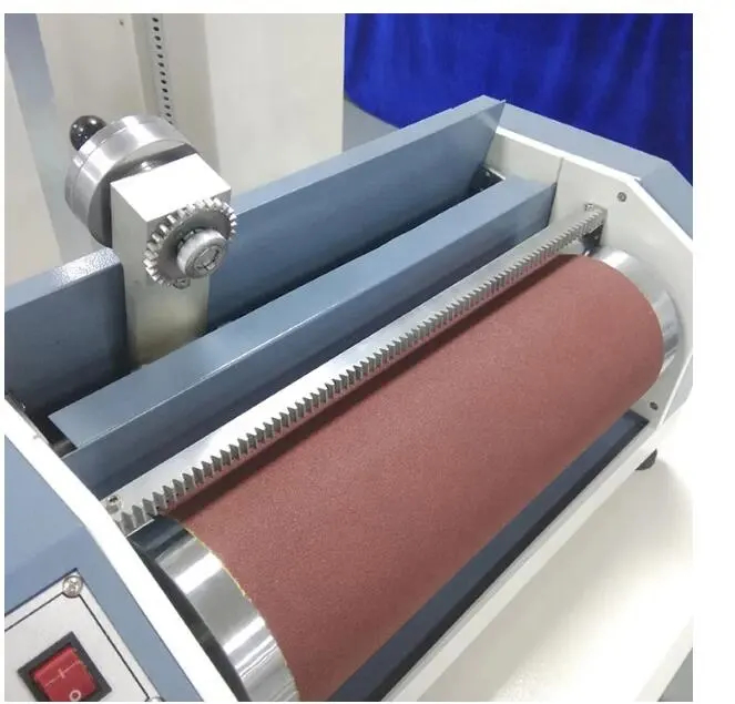DIN Abrasion Test Machine ISO 4649 Compliant Textile Testing Instrument for Counting Results