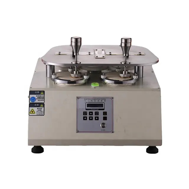 ISO 12947-2 Martindale Abrasion and Pilling Tester for Textile Resistance Testing Machine