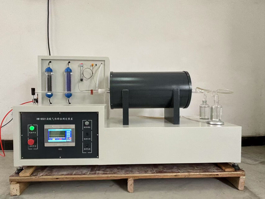 IEC 60754 Halogen Acid Gas Tester for Electric Cables Laboratory Release Test Apparatus