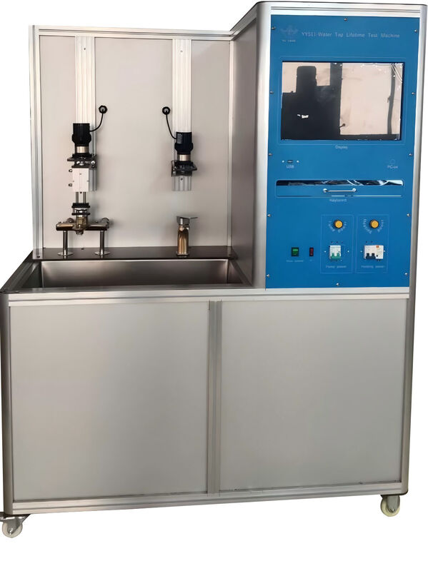 EN817 Computer-Controlled Faucet Life Cycle Testing Machine with Adjustable Speed (0-15/min) and Stainless Steel Construction