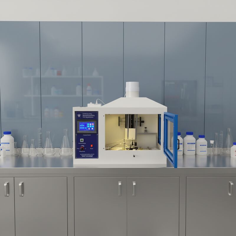 ISO 11925-2 Certified Ignitability Test Apparatus with Stainless Steel Construction and 0.7m/s Flue Air Velocity for Building Materials
